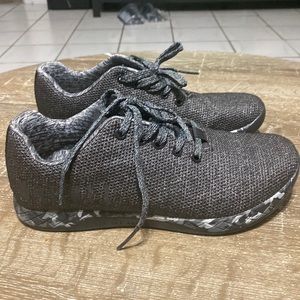 Nobull Black Heather Granite Trainer Men’s Shies Size 8